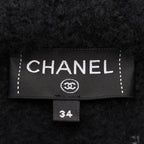 Chanel CC Logo Cashmere Silk Hoodie