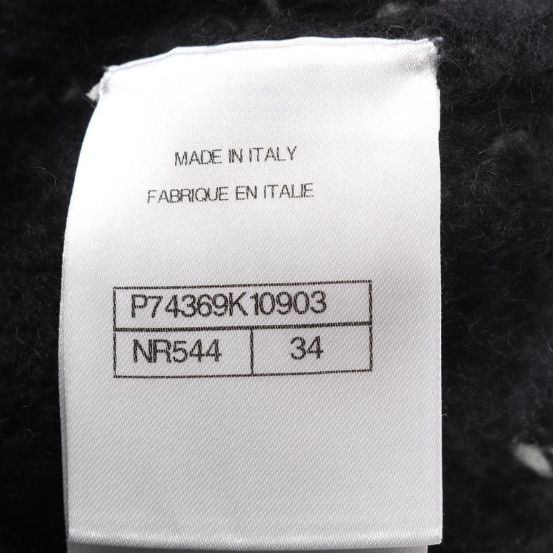 Chanel CC Logo Cashmere Silk Hoodie