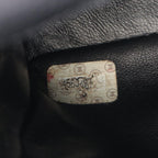 Chanel Handbag Quilted Double Face Black Leather