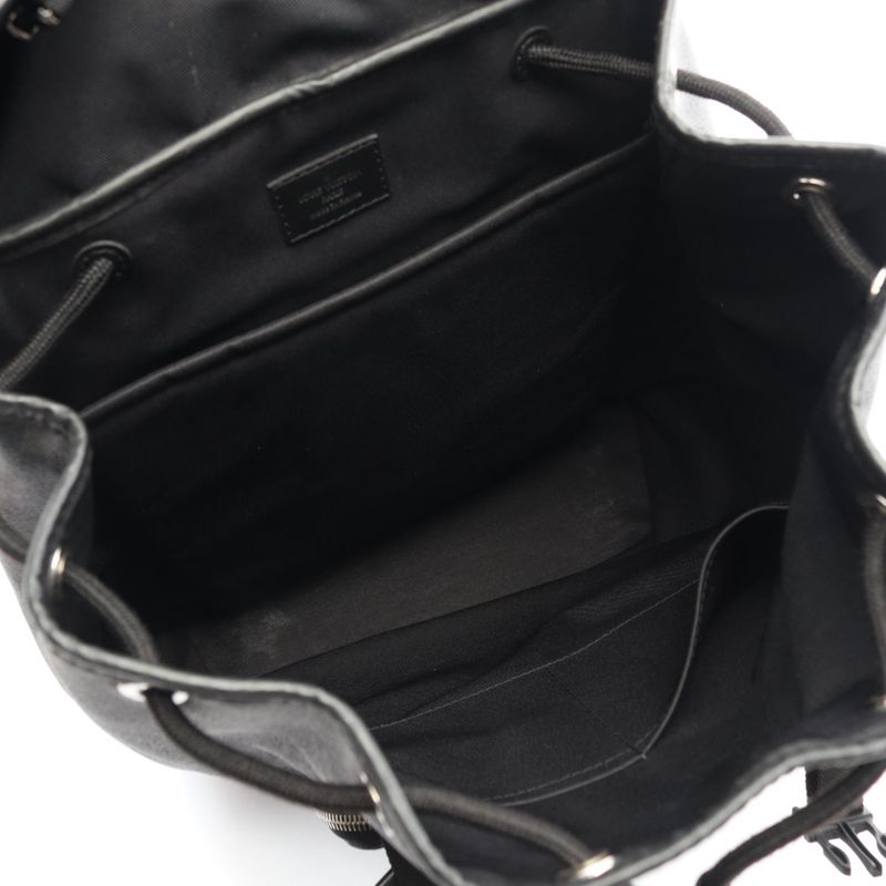 Louis Vuitton Backpack Zack Canvas Leather