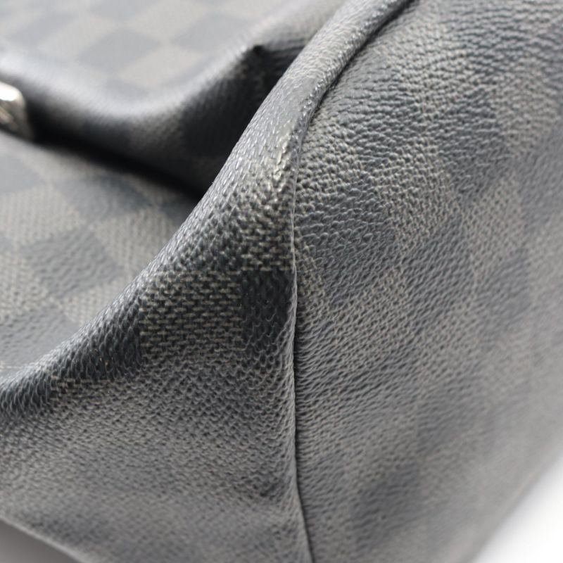 Louis Vuitton Backpack Zack Canvas Leather