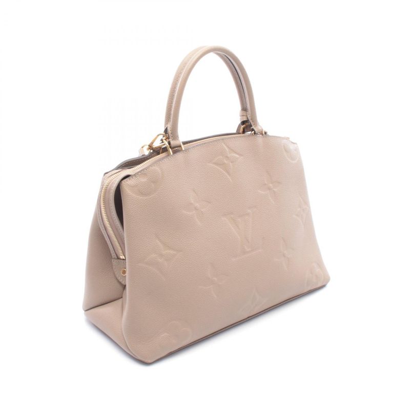 Louis Vuitton Handbag Grand Palais MM Tourterelle Leather Tourterelle Beige