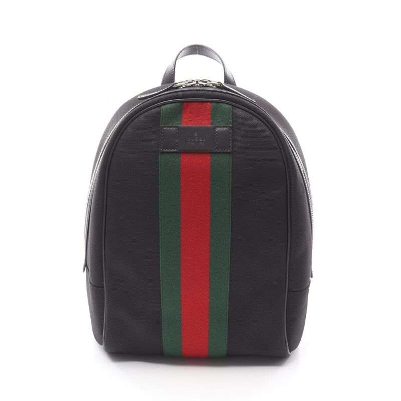 Gucci Backpack Sherry Black Multicolor