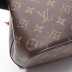 Louis Vuitton Shoulder Bag Neo Noe Coquelicot Canvas Leather Coquelicot Brown