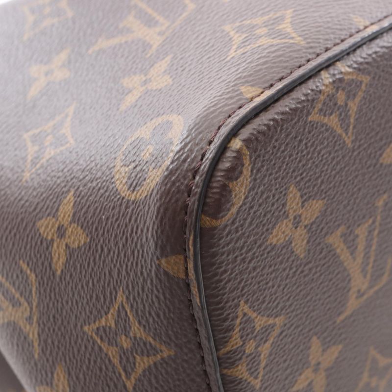 Louis Vuitton Shoulder Bag Neo Noe Coquelicot Canvas Leather Coquelicot Brown