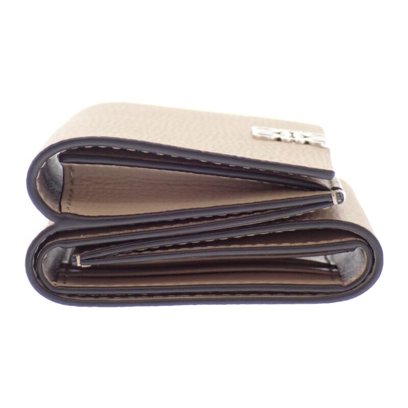 Loewe Anagram Trifold Compact Wallet Pebble Grain