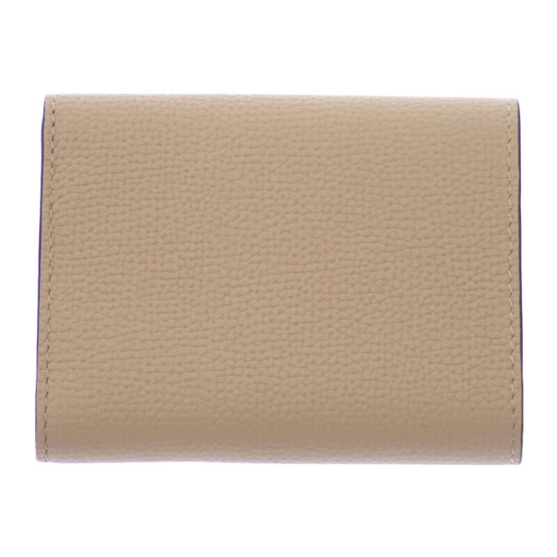 Loewe Anagram Trifold Compact Wallet Pebble Grain