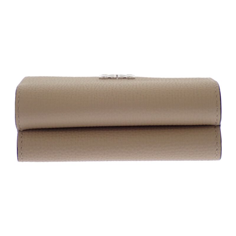 Loewe Anagram Trifold Compact Wallet Pebble Grain
