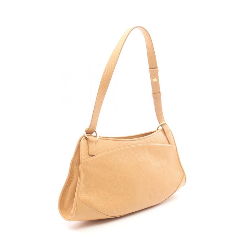 Loewe Shoulder Bag Beige Leather