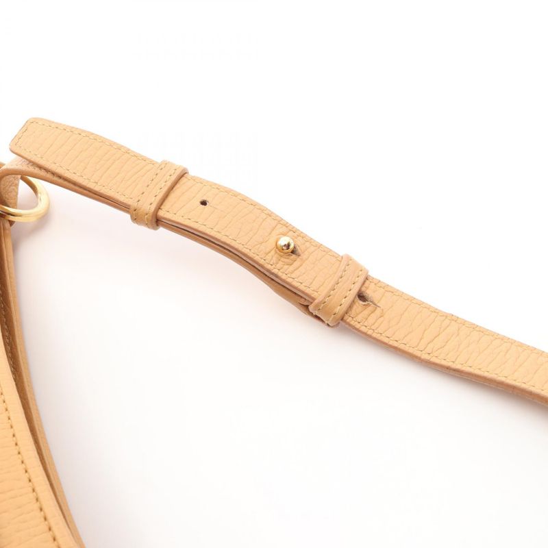 Loewe Shoulder Bag Beige Leather