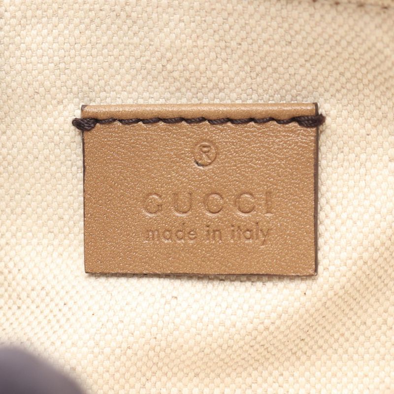 Gucci Tote GG Canvas Beige Brown
