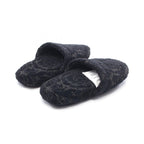 Versace Sandals Bath Slippers Barocco Gray Black