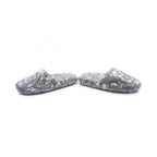 Versace Sandals Bath Slippers Barocco Gray Beige White
