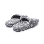 Versace Sandals Bath Slippers Barocco Gray Beige White