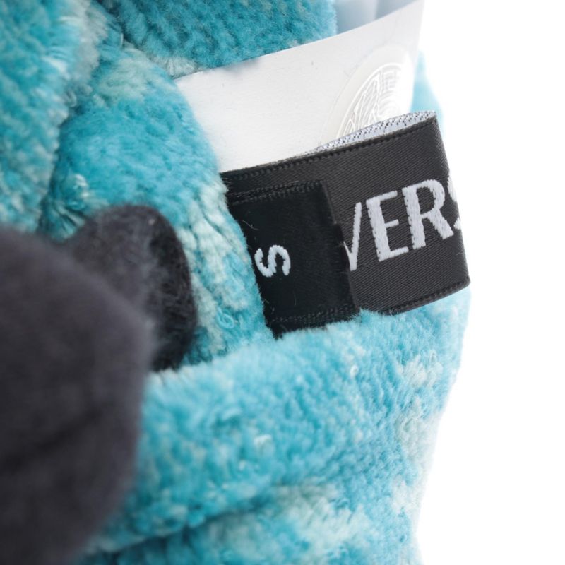 Versace Sandals Bath Slippers Barocco Blue