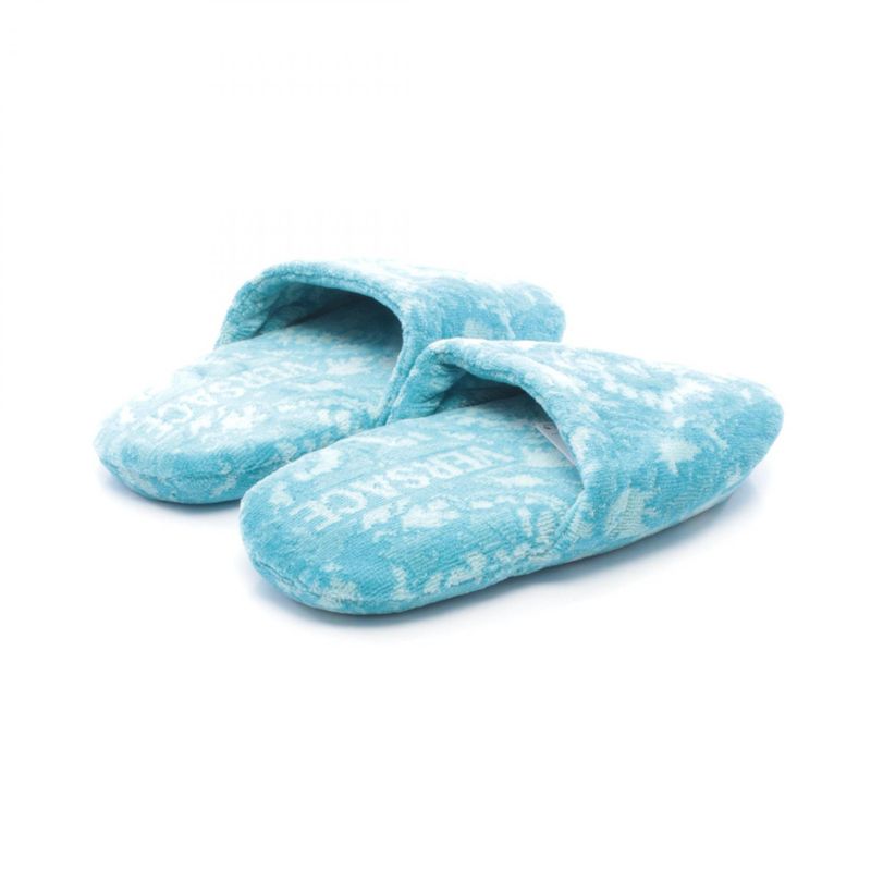Versace Sandals Bath Slippers Barocco Blue