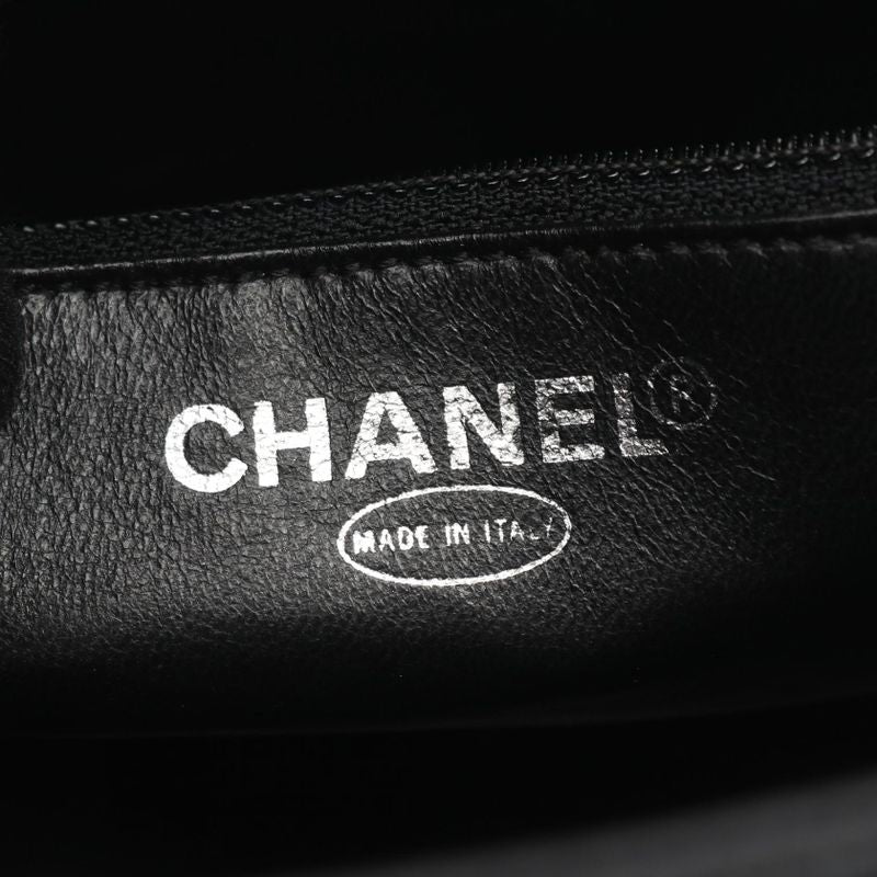 Chanel Tote Medallion Black Leather