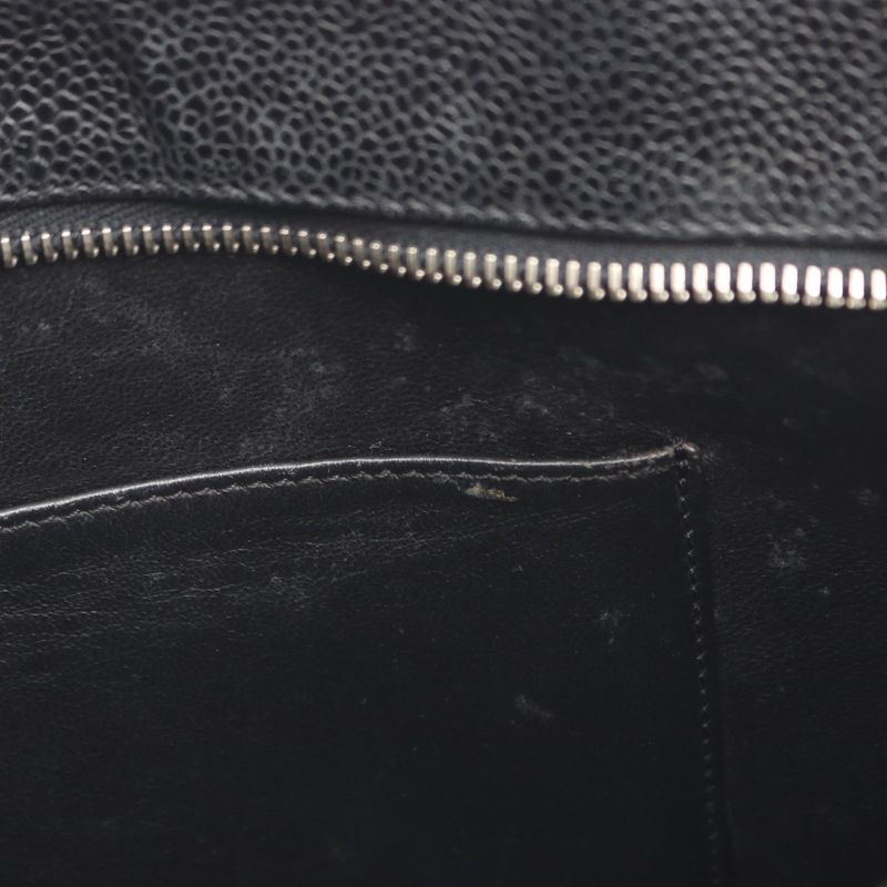 Chanel Tote Medallion Black Leather