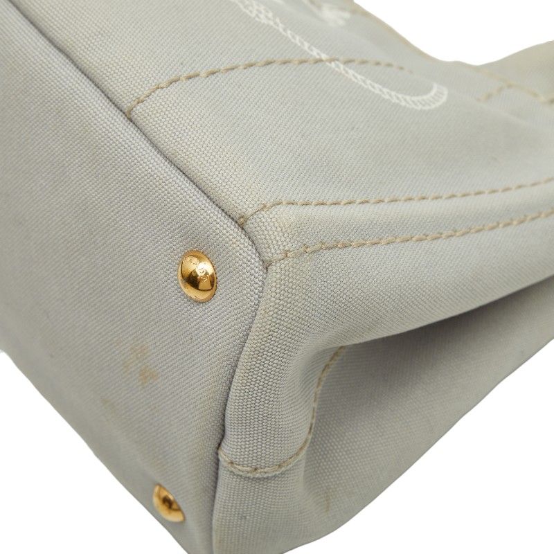 Prada Canapa Mini Tote 2-Way Shoulder Bag
