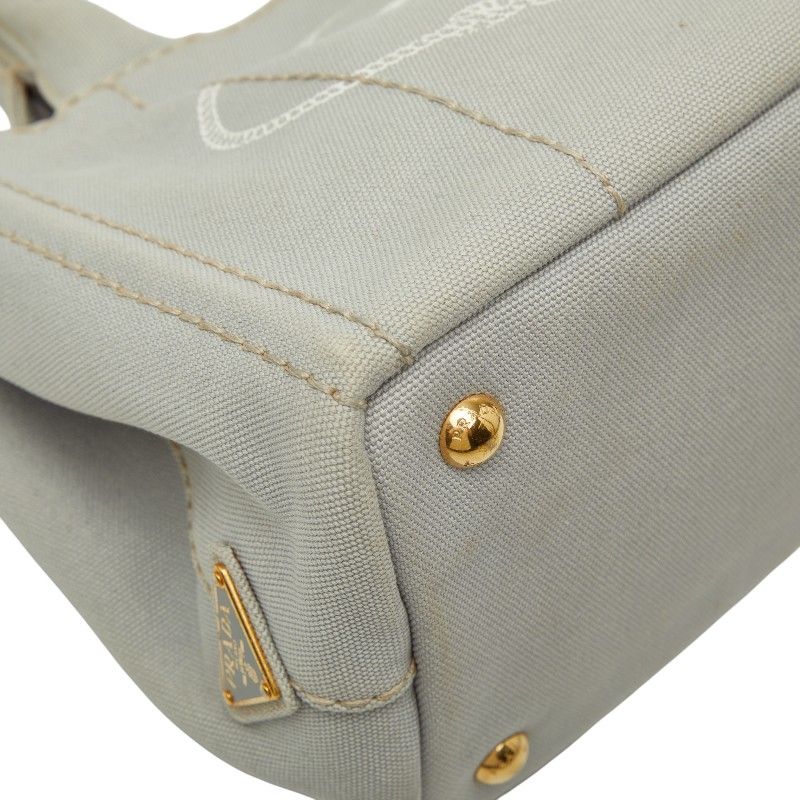 Prada Canapa Mini Tote 2-Way Shoulder Bag