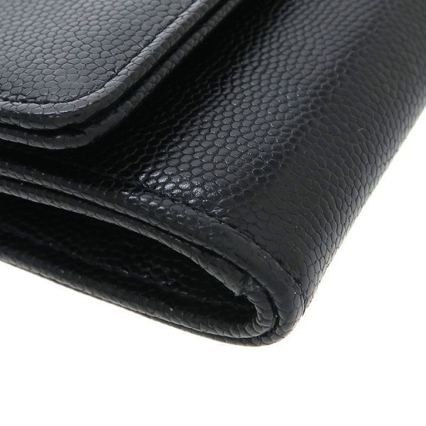 Chanel Card Case Caviar Black