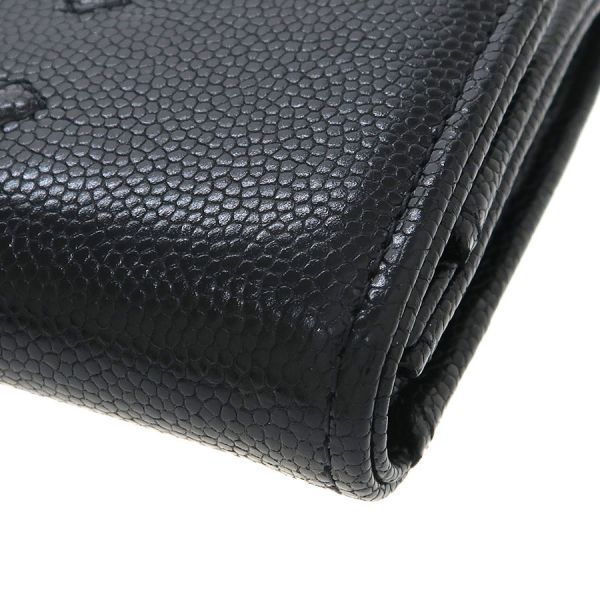 Chanel Card Case Caviar Black