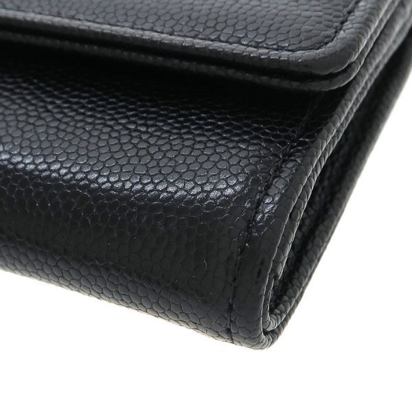 Chanel Card Case Caviar Black
