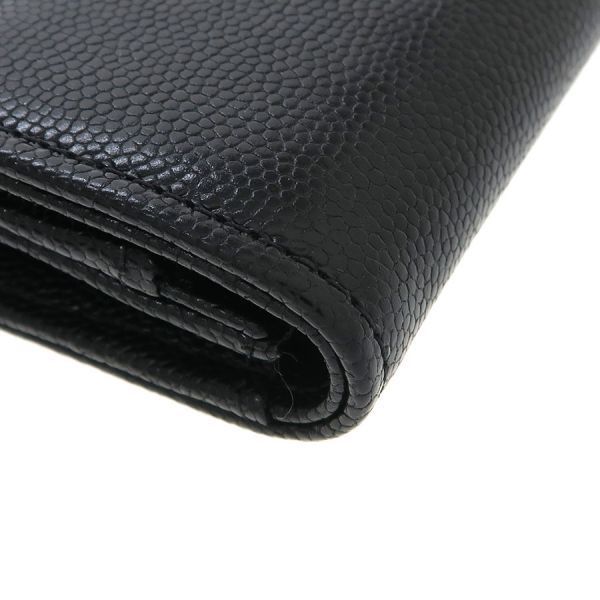Chanel Card Case Caviar Black