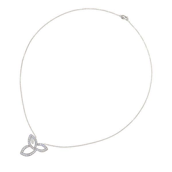 Harry Winston Lily Cluster Star Diamond Necklace