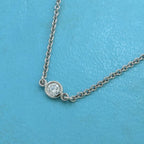 Tiffany & Co by the Yard Sprinkle Necklace Diamond