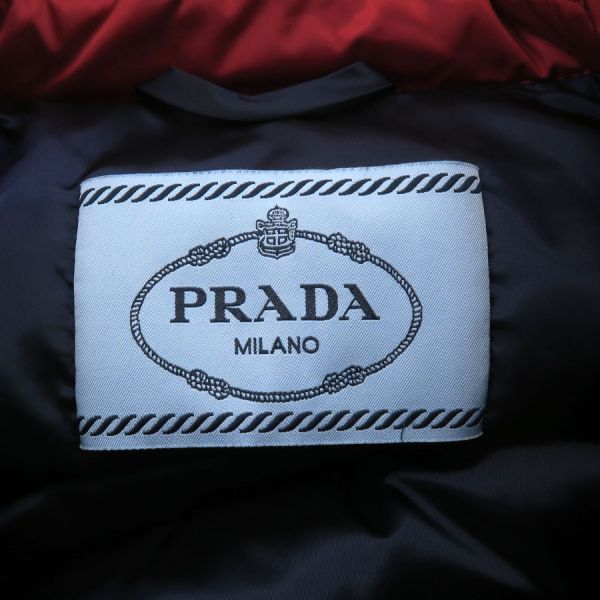 Prada Triangle Logo Down Jacket