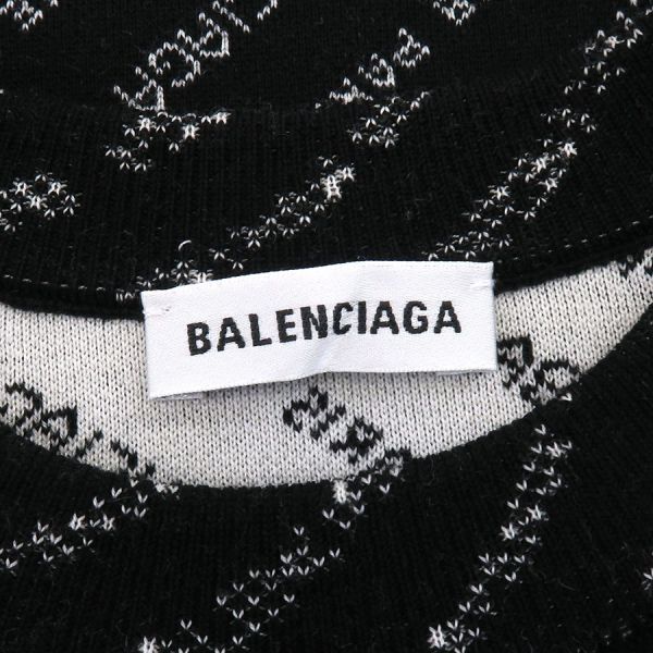 Balenciaga Knit Sweater Nylon Wool
