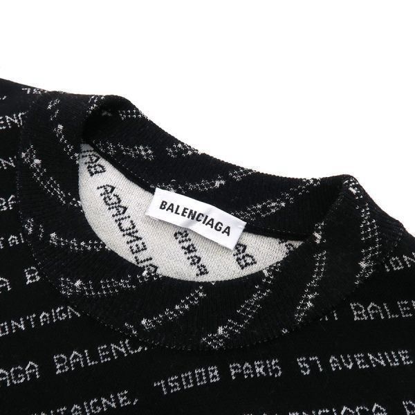 Balenciaga Knit Sweater Nylon Wool