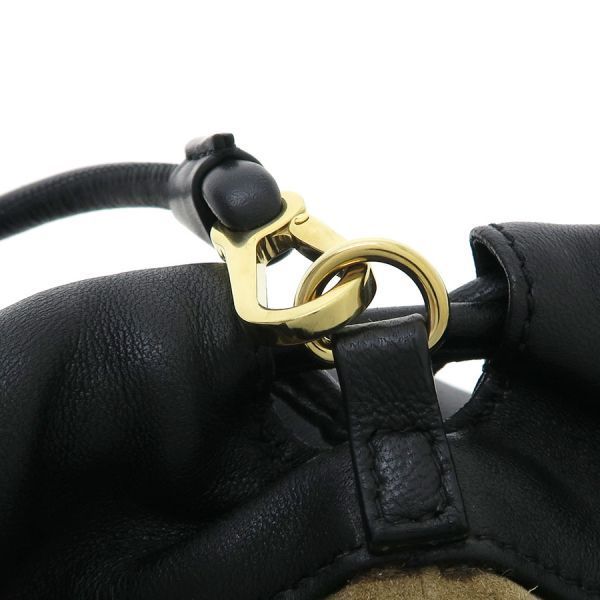 Loewe Flamenco Purse Leather Black