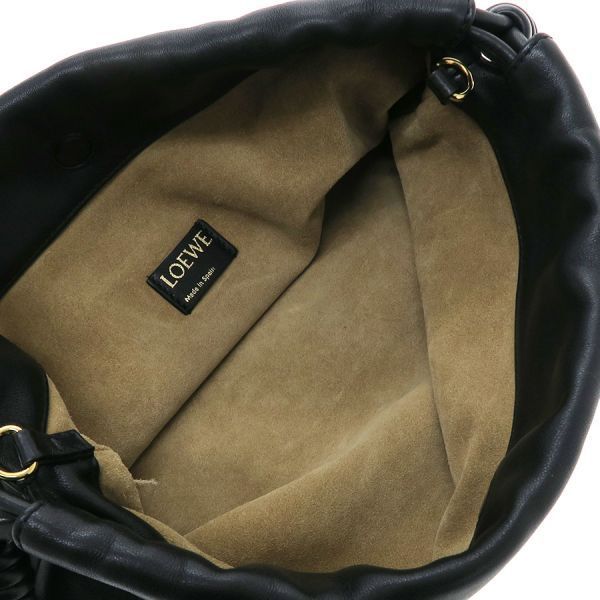 Loewe Flamenco Purse Leather Black