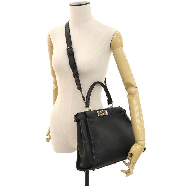 Fendi Peekaboo Selleria Shoulder Bag