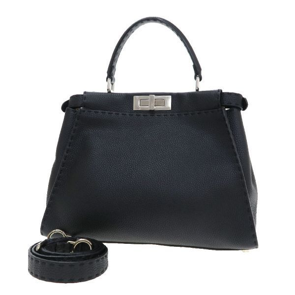 Fendi Peekaboo Selleria Shoulder Bag