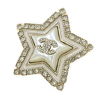 Chanel Brooch Gold Plated