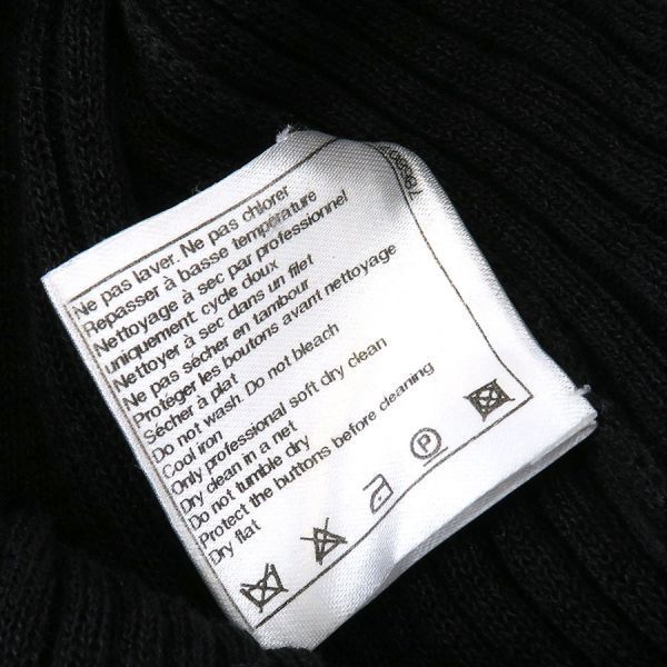 Chanel Cardigan Cotton Black
