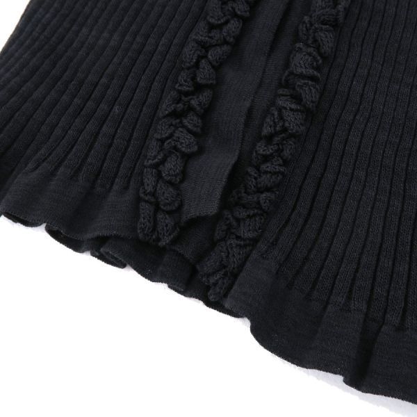 Chanel Cardigan Cotton Black