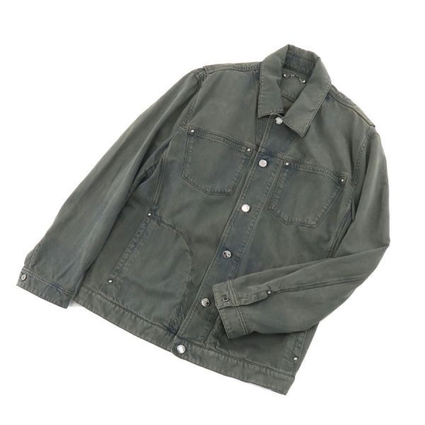 Louis Vuitton Denim Jacket Cotton Khaki