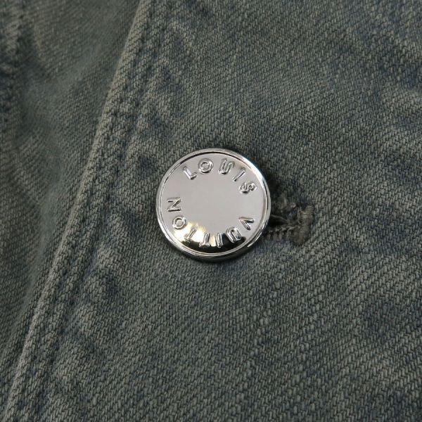 Louis Vuitton Denim Jacket Cotton Khaki