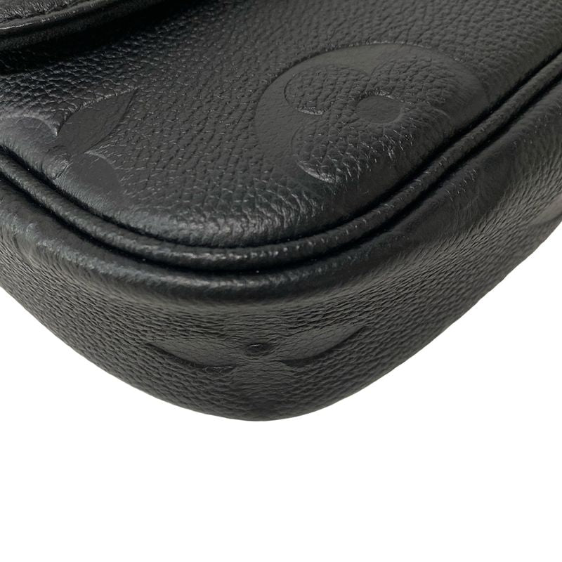 Louis Vuitton Wallet Monogram Empreinte on Chain Ivy Noir Black