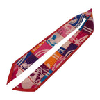 Hermes Brides de Gala En Desordre Order 13 Scarf Silk Red Rouge