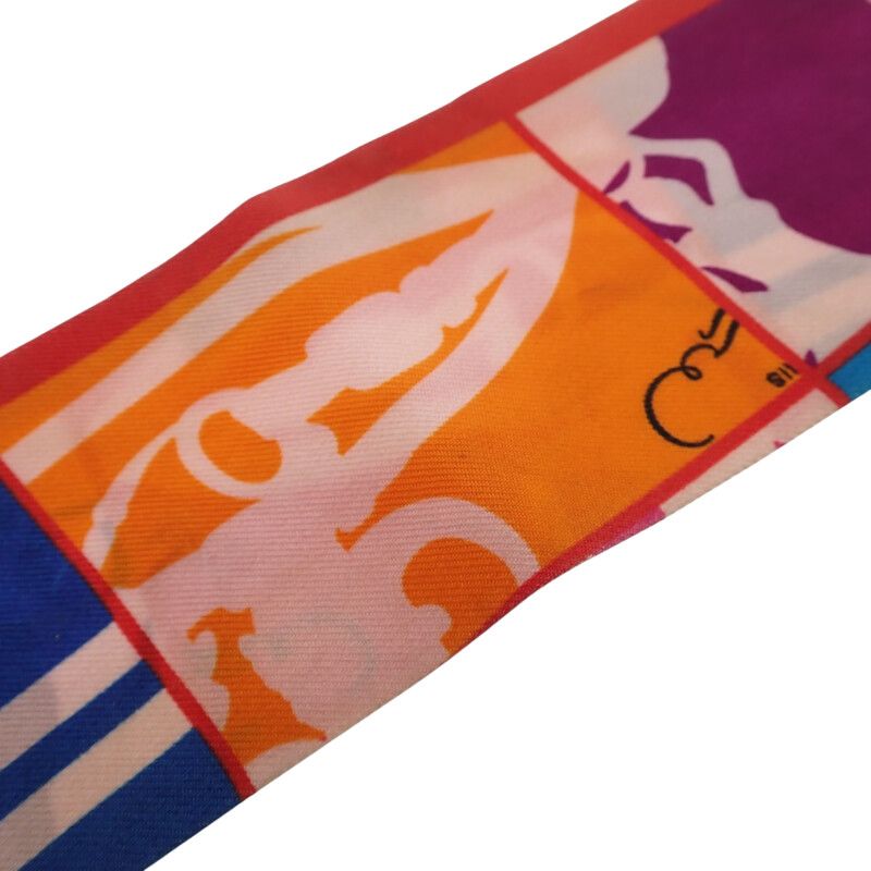 Hermes Brides de Gala en Desordre Order 13 Scarf Silk Red Rouge