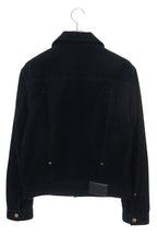 Louis Vuitton Cotton Corduroy Coveralls Jacket 44 Black