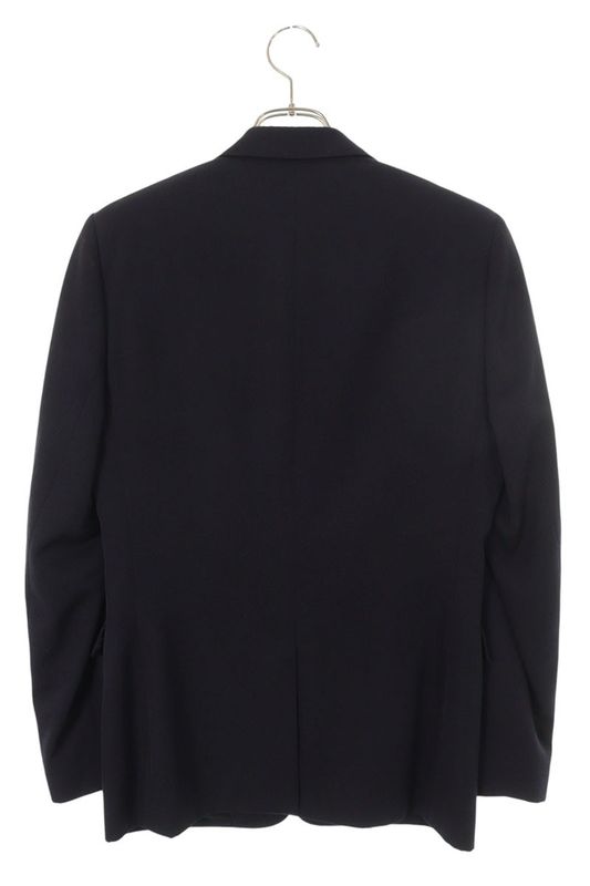 Dior Homme White Rose Embroidery Tweed Jacket 44
