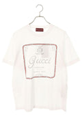 Gucci Emblem Logo Print Cotton Jersey T-Shirt