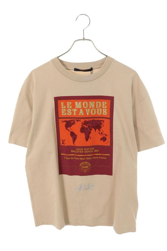 Louis Vuitton Rhinestone Decoration T-Shirt