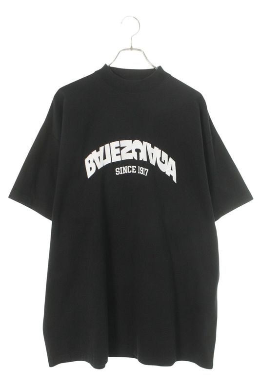 Balenciaga Logo Embroidery T-Shirt 3